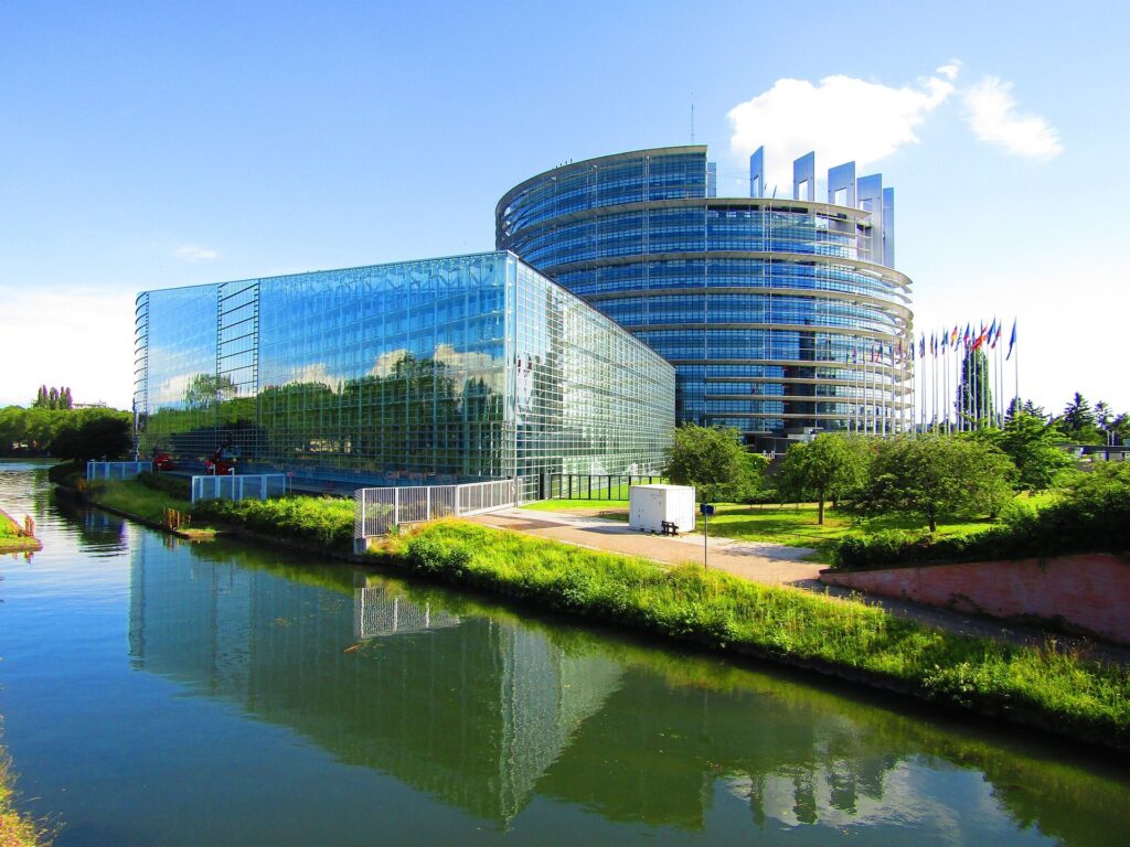 Parlement européen, Visite Guidée Strasbourg Parlement européen