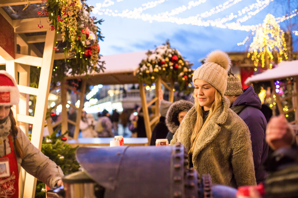 Marché de Noël Amiens fille