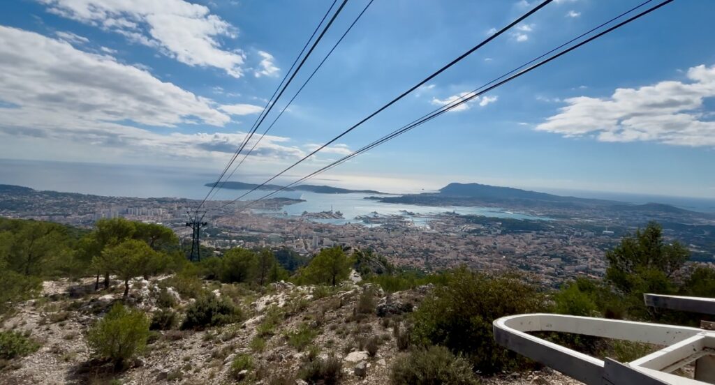 Toulon vue panoramique