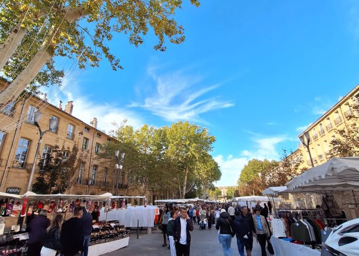 Visiter Aix-en-Provence à pied, Cours Mirabeau, Aix en Provence, Visiter Aix en Provence, Visite Guidée Aix en Provence